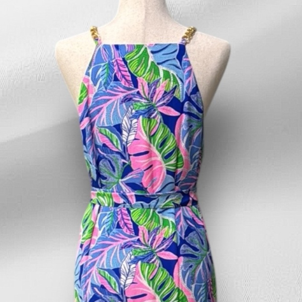 Lilly Pulitzer Joannah Silk Midi Dress - Picture 6 of 13